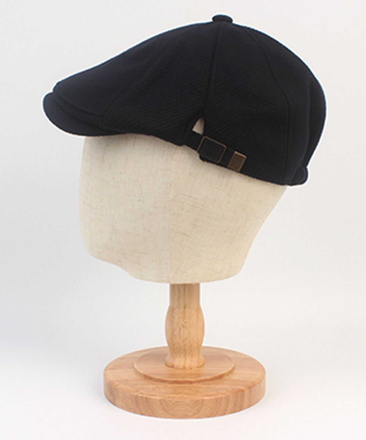 유니버셜 케미스트리(UNIVERSAL CHEMISTRY) Wool Side Belt Navy Huntingcap 헌팅캡
