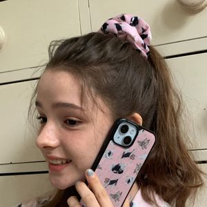 Paris dog scrunchie (스크런치)