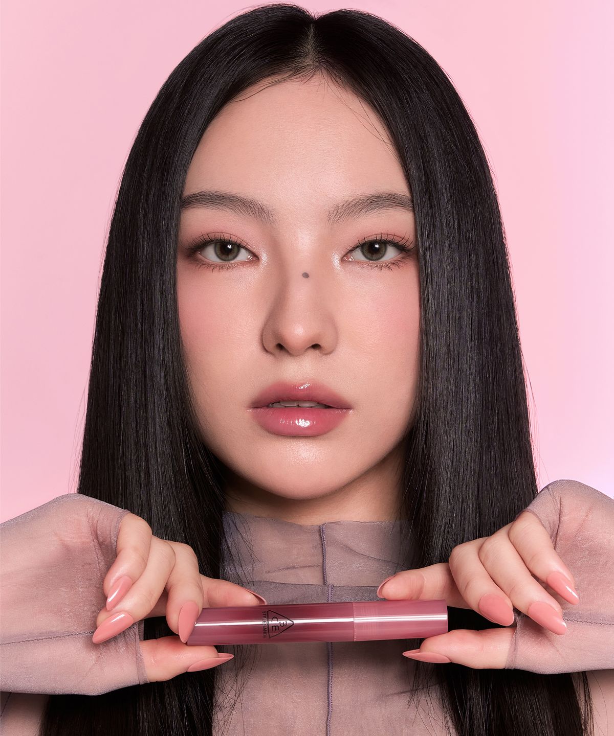 쓰리씨이(3CE) [클라우디 핑크] 드롭 글로우 젤