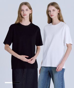 [2PACK] 여성 40수 릴렉스핏  반팔티셔츠 2팩(2컬러) LATS0206