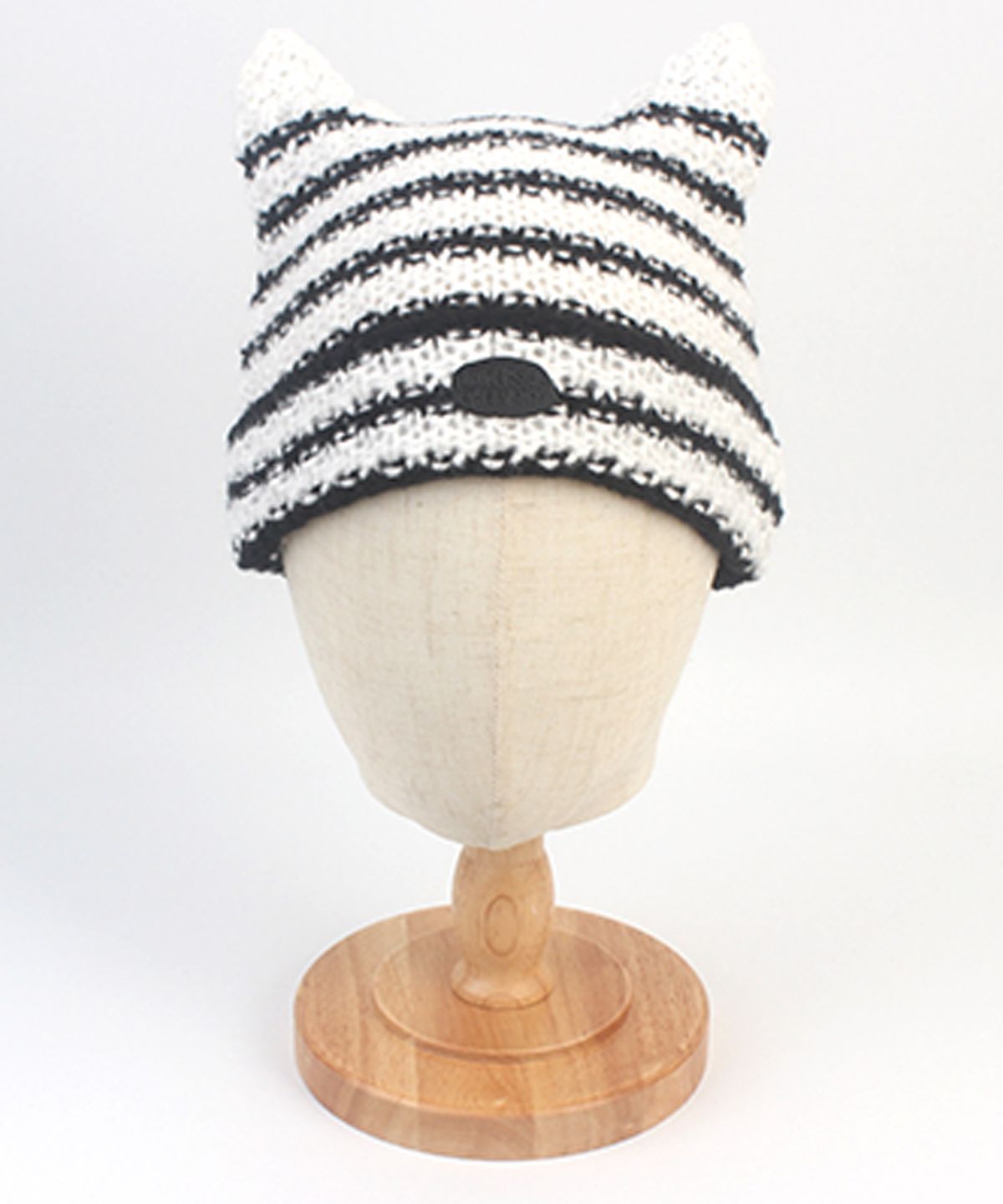 유니버셜 케미스트리(UNIVERSAL CHEMISTRY) Cat Knit Stripe Beanie 고양이비니