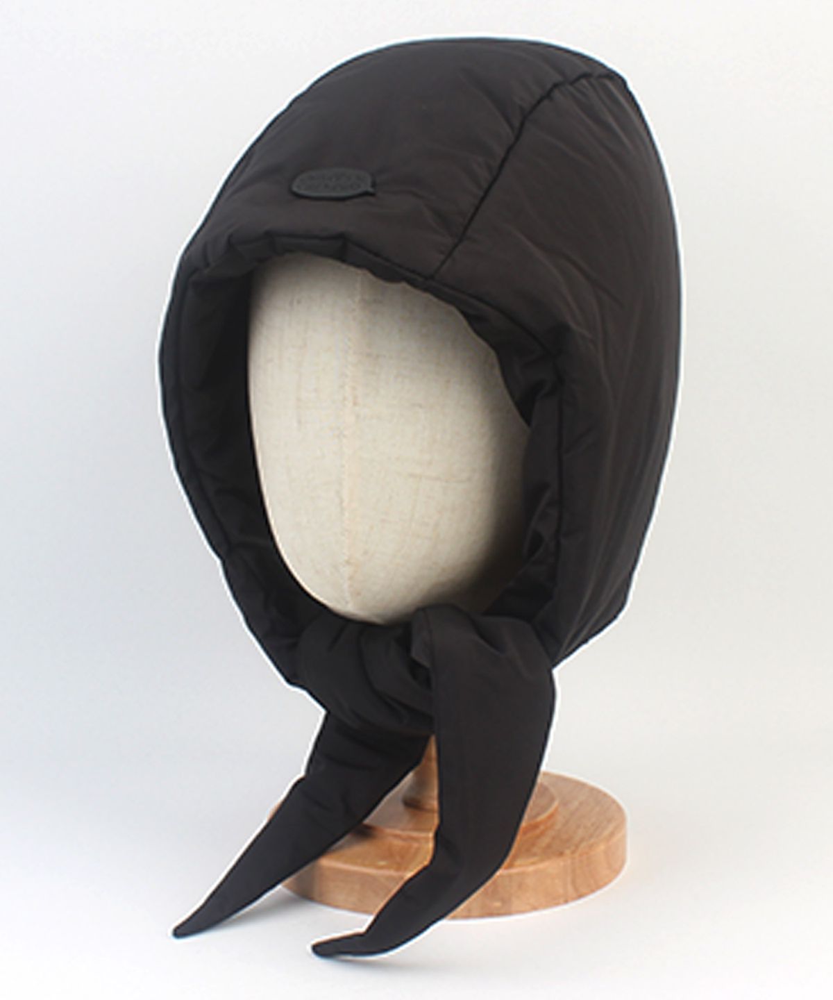 유니버셜 케미스트리(UNIVERSAL CHEMISTRY) Bubble Musubi Padding Black Balaclava 패딩모자