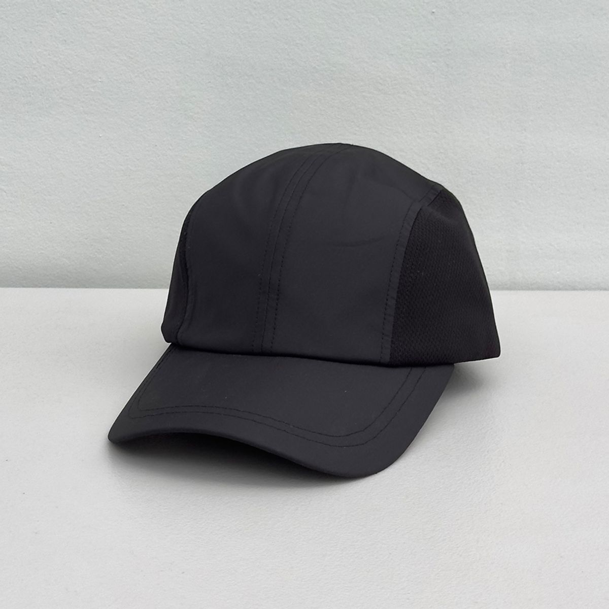뉴해튼(NEWHATTAN) 폴리 베이스볼 캡 (black)