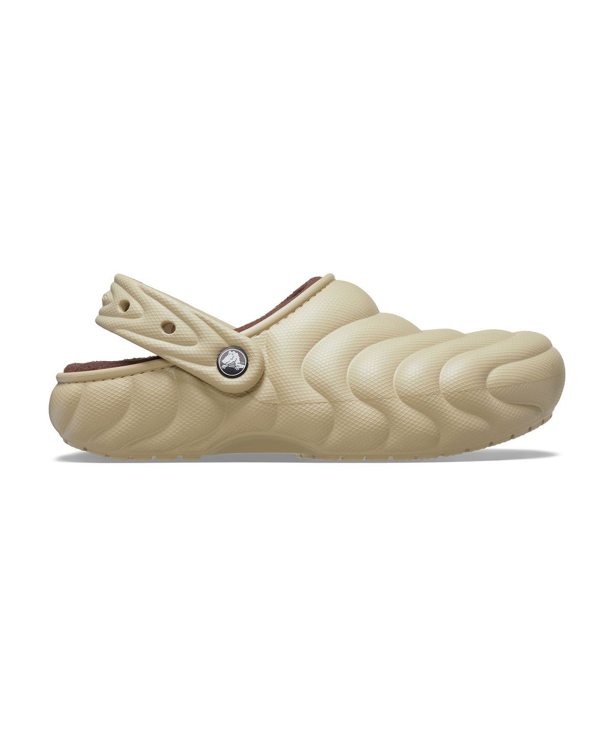 크록스(CROCS) 클래식 라인드 오버퍼프 클로그 - 모트 / 210059-0LJ