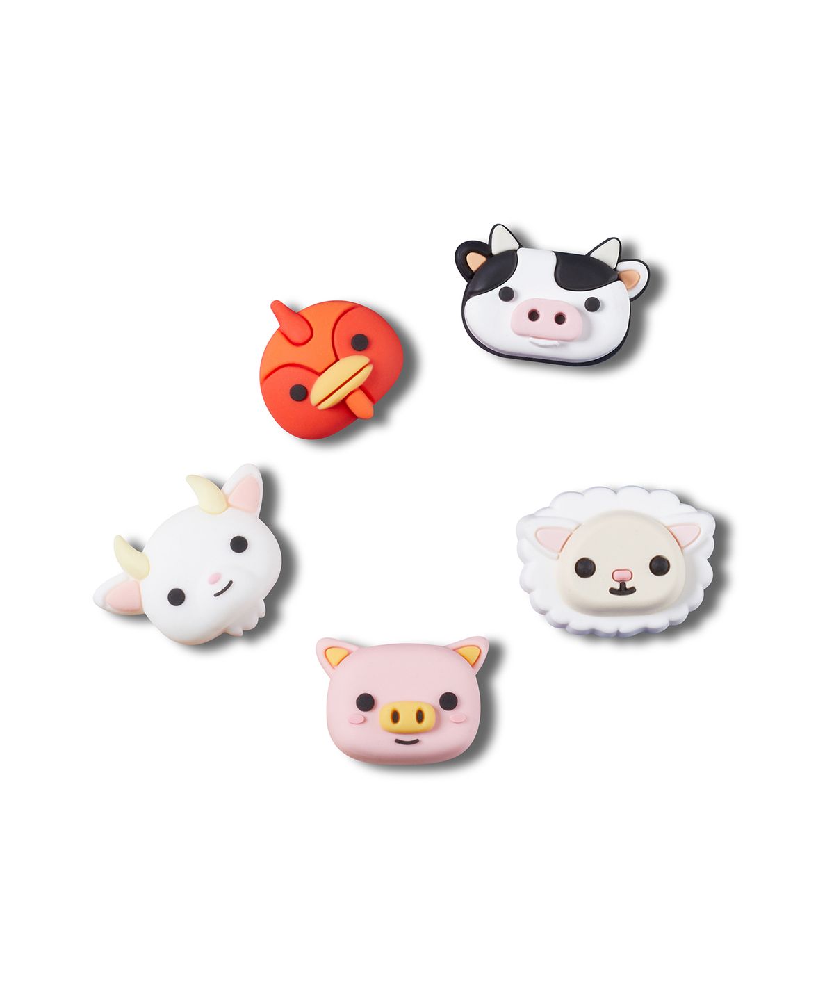 크록스키즈(CROCS KIDS) 3D 농장 동물 얼굴 / 10014349