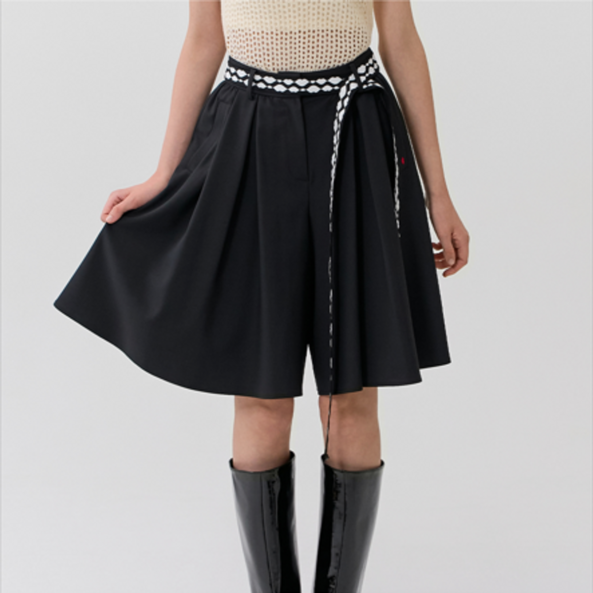 바르도(BARDOT) Draped pants Skirt