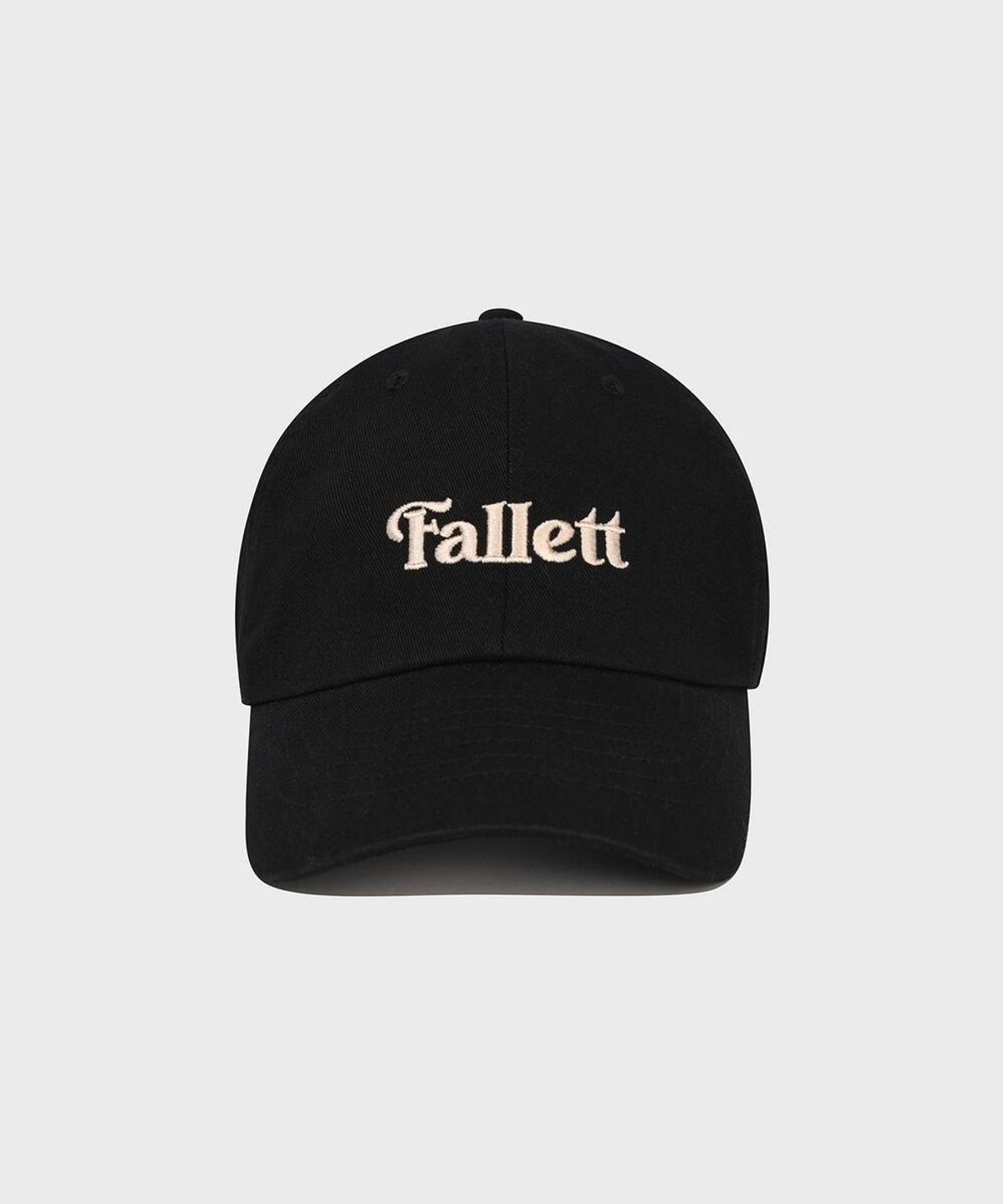 팔렛(FALLETT) 스토리 로고 볼캡 블랙