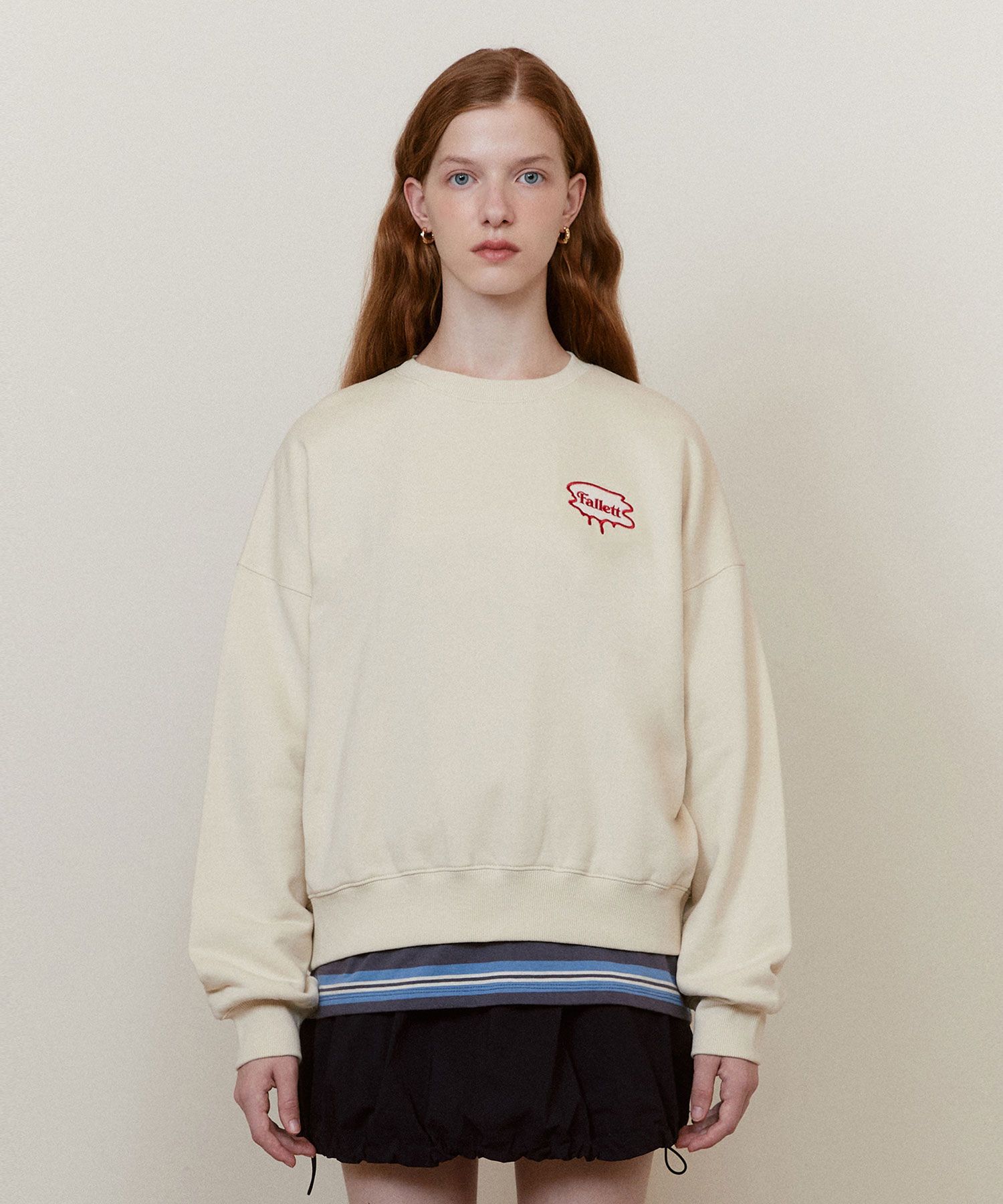 ★送料・関税込★FALLETT★BRUSH LOGO SWEATSHIRT★スウェット ブラシロゴスウェットシャツ - FALLETT | 60% - アジア