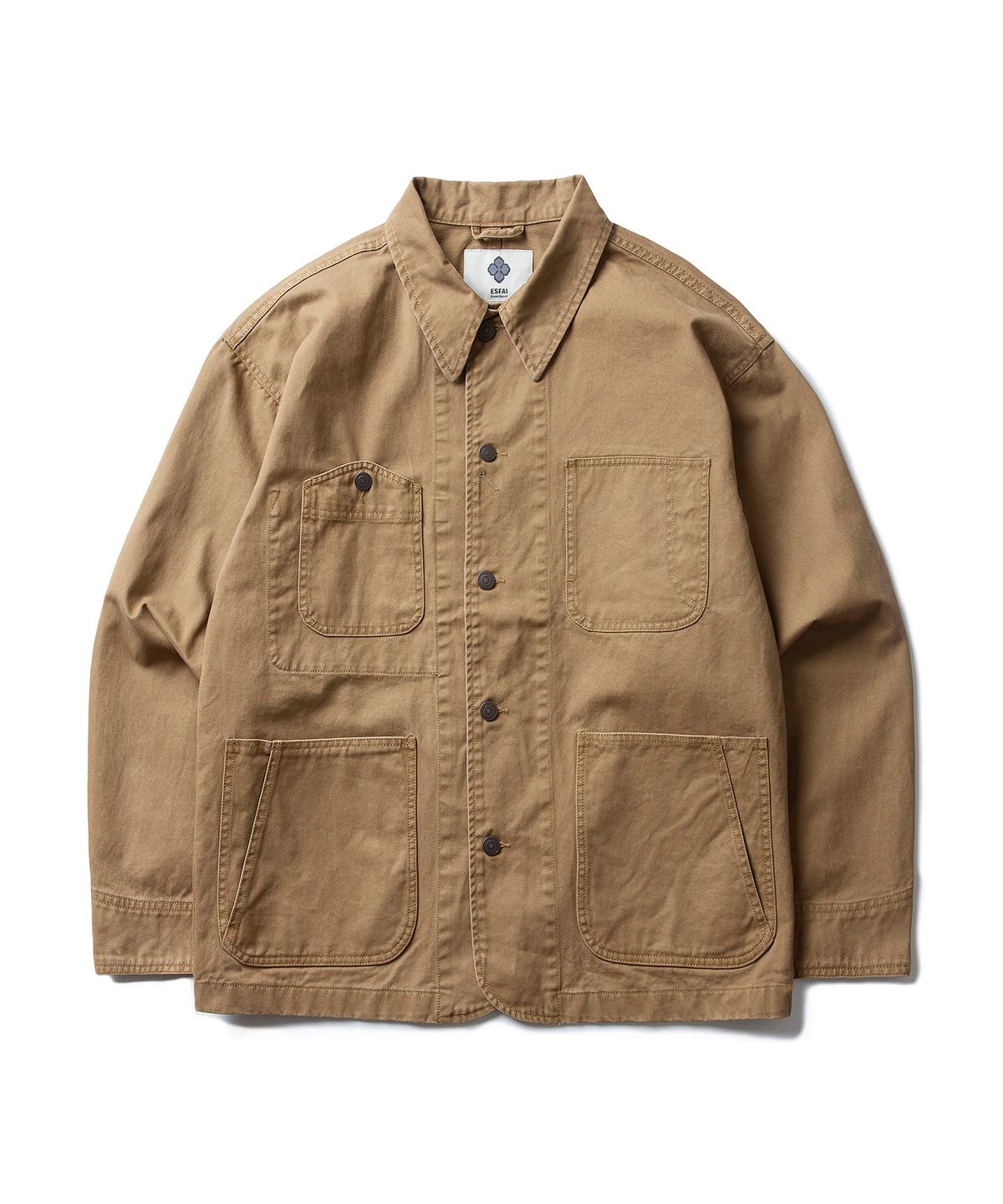 에스파이(ESFAI) RAILROAD WORK JACKET (CAMEL)