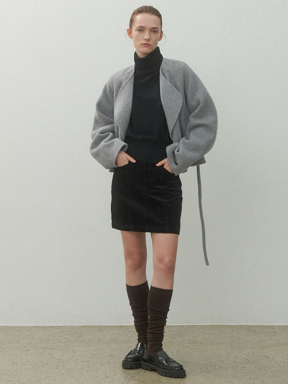 아틀리에 나인(ATELIER NAIN) ESSENTIAL CORDUROY MINI SKIRT(SK-4974)