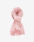 베이직 니트 머플러 핑크