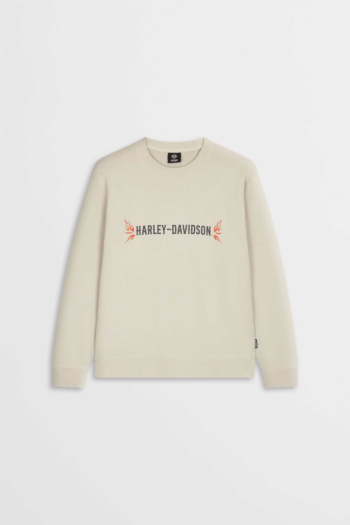 할리데이비슨 컬렉션스®(HARLEY-DAVIDSON COLLECTIONS®) 피그먼트 다잉 아메리칸 레전드 스웨트셔츠 아이보리 HH14311208