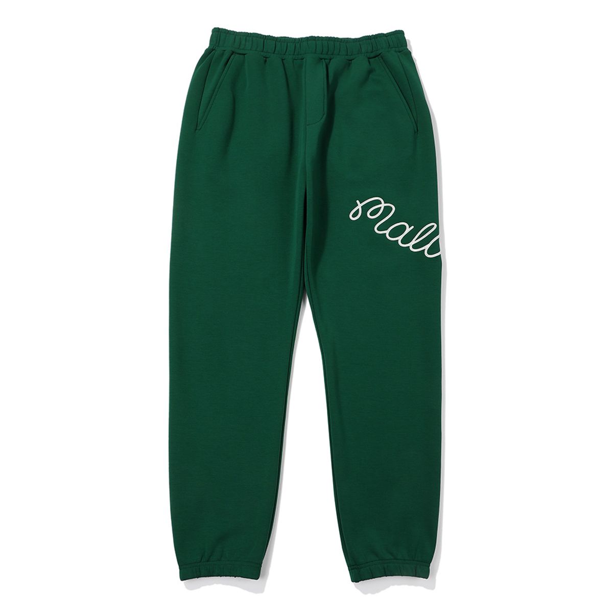 말본 골프(MALBON GOLF) 말본 스크립트 스웻팬츠 GREEN (MAN)