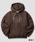워커 웜 후드 브라운 HYHD4657