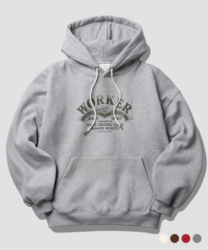 워커 웜 후드 그레이 HYHD4657