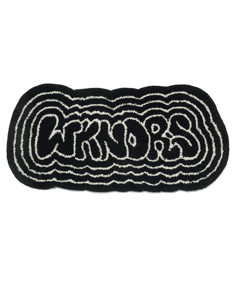 GRAFFITI LOGO RUG (BLACK)
