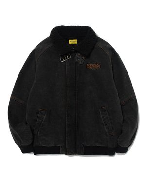 DENIM SHERPA JK (BLACK)