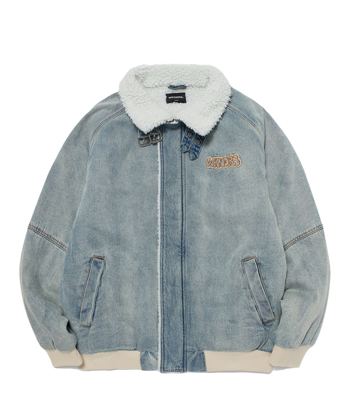 위캔더스(WKNDRS) DENIM SHERPA JK (L.DENIM)