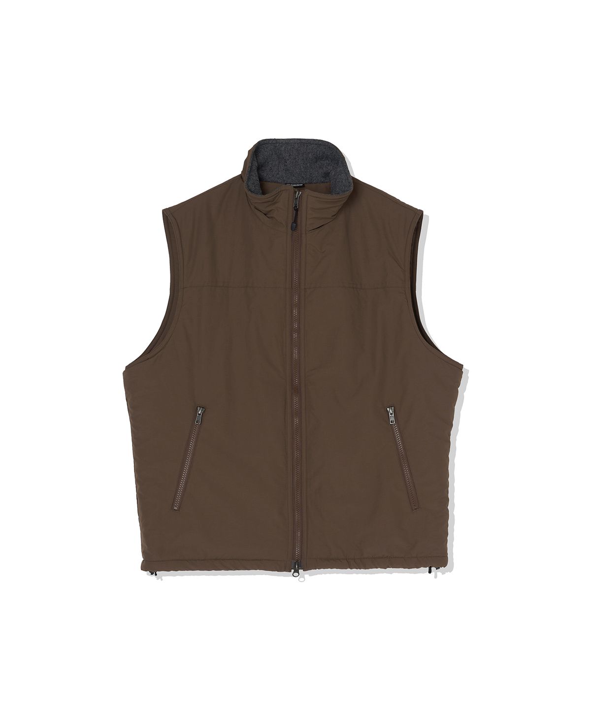 브루먼(BRUMAN) Fleece Lined Thinsulate Vest (Brown)