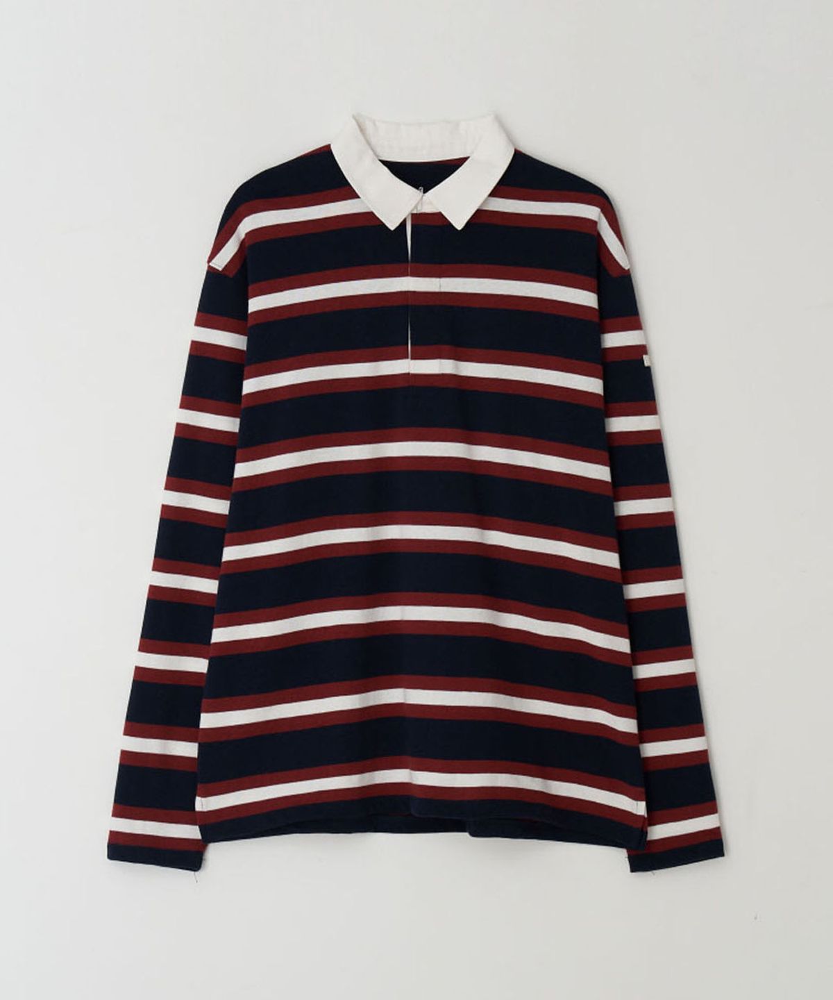 알엠알엔(RMRN) LOOSE FIT STRIPE RUGBY T-SHIRT