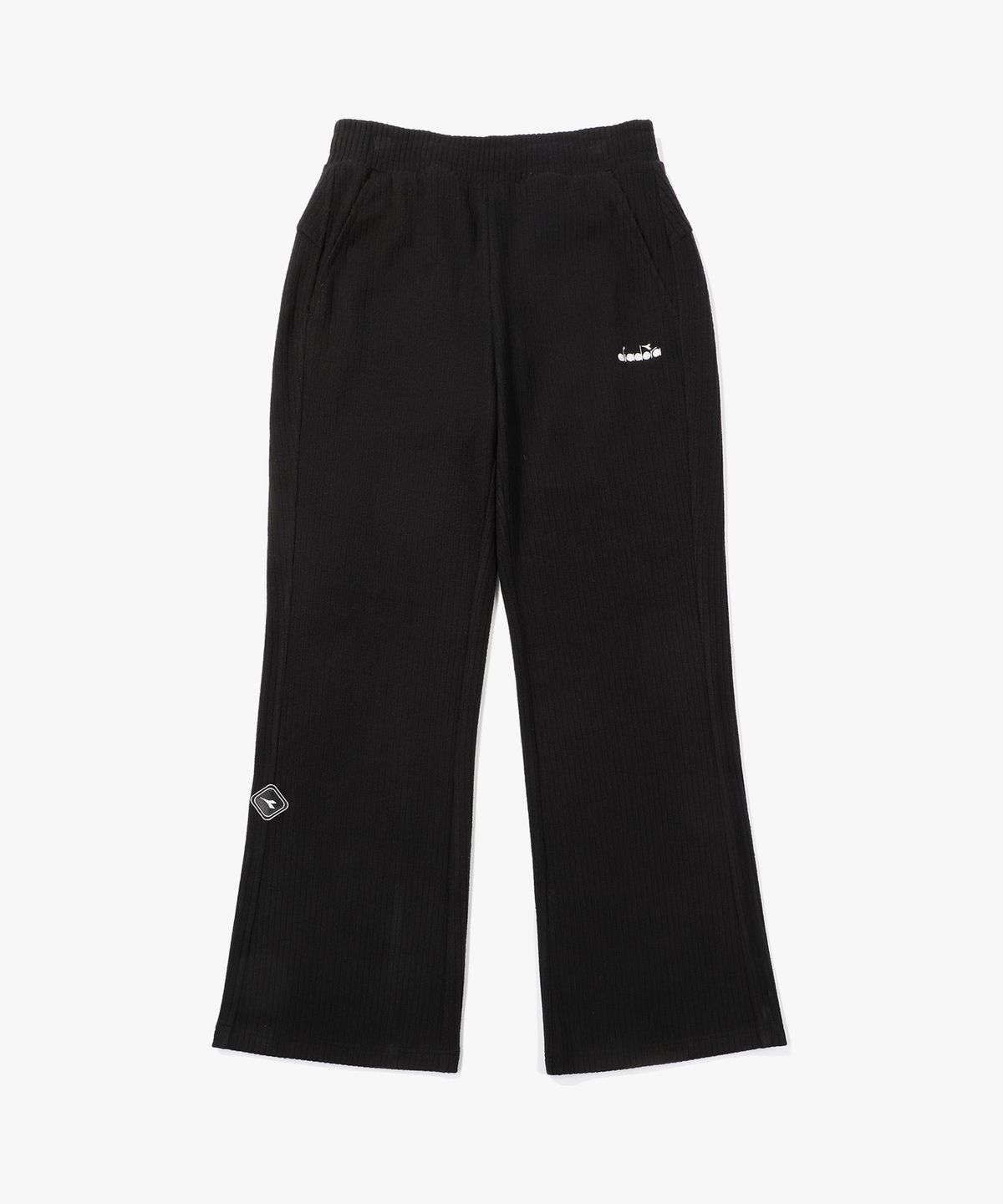 디아도라(diadora) 트렌토 코듀로이 부츠컷 팬츠 우먼 BLACK