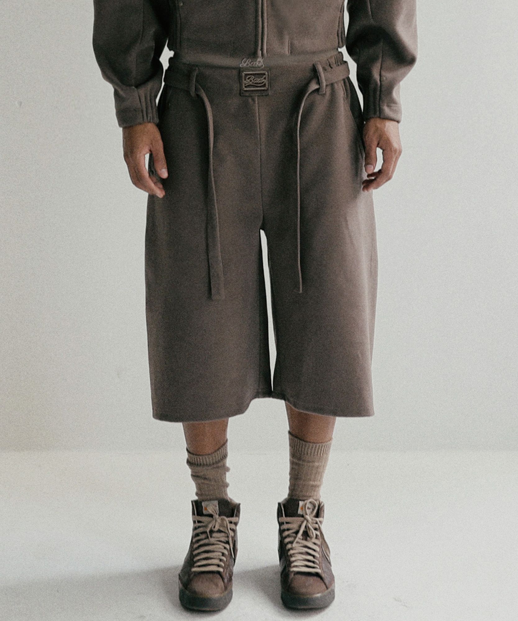 パンツ BADBLOOD Beyond Cash Soft Bermuda Pants 5BMM090 BADBLOOD Beyond Cash Soft Bermuda Pants 5BMM090