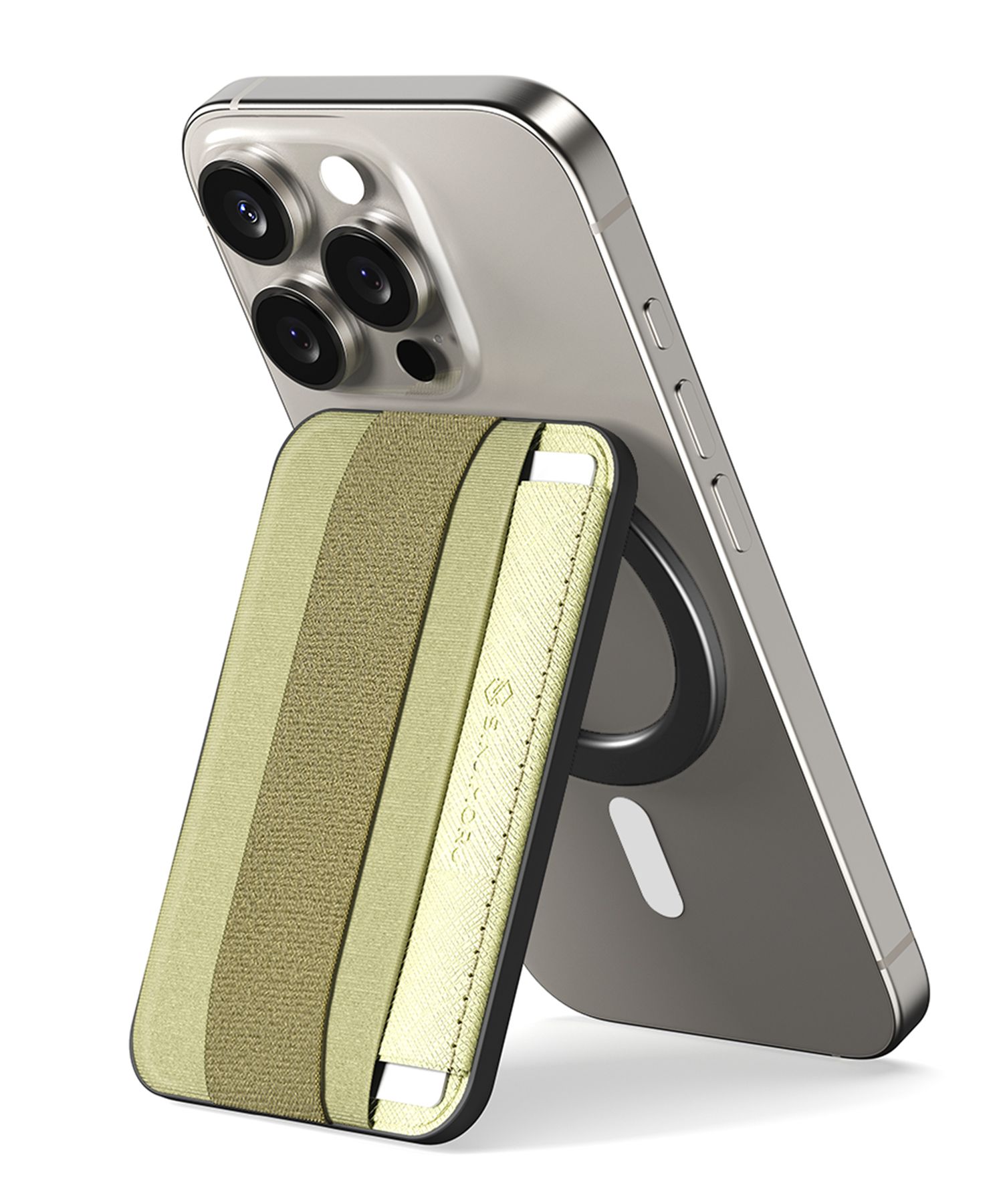 MUSINSA SINJIMORU Reverse Hinge MagSafe M Band Stand Card Wallet