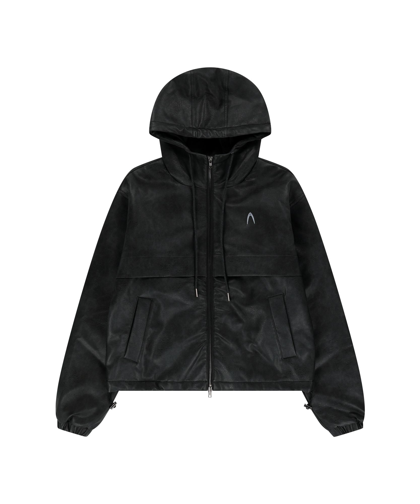 AAKAM Leather Puffer Jacket (Black) 1サイズ MUSINSA公式 | AAKAM Leather Puffer Jacket (Black)