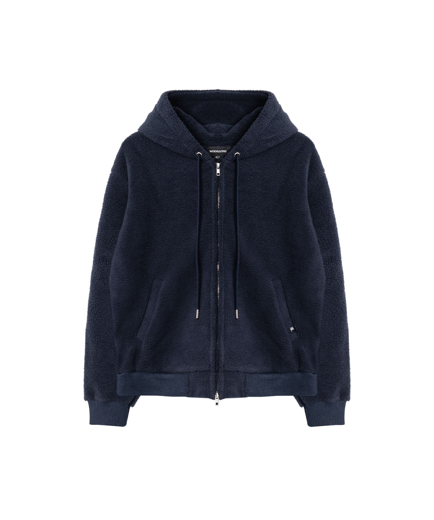 ジャケット WOOALONG Signature hood zipup NAVY Signature hood zip-up - NAVY - WOOALONG | 60% - Asian