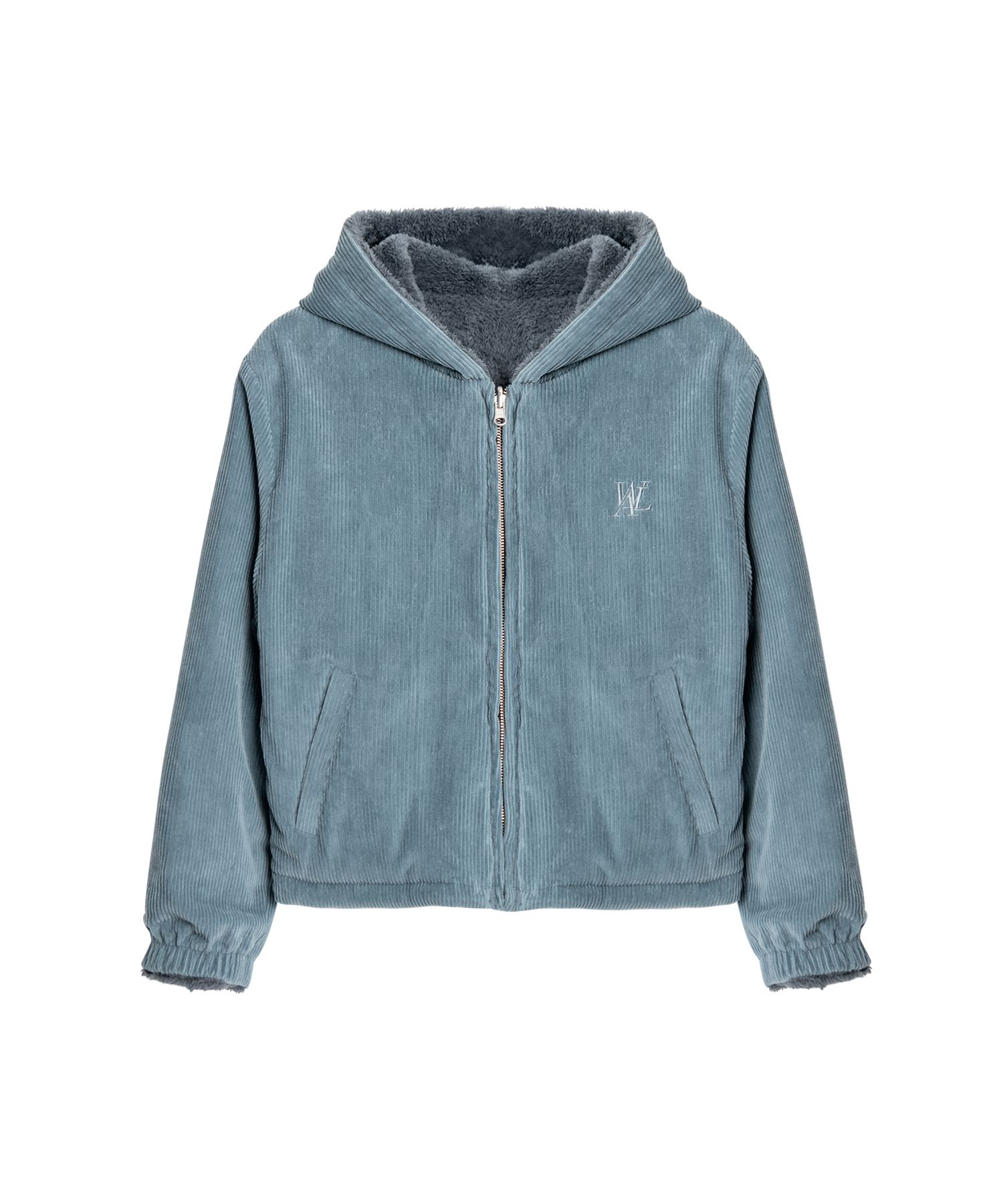 ★送料・関税込★WOOALONG★Reversible fleece crop hood zip-up MUSINSA公式 | WOOALONG Reversible fleece crop hood zip-up