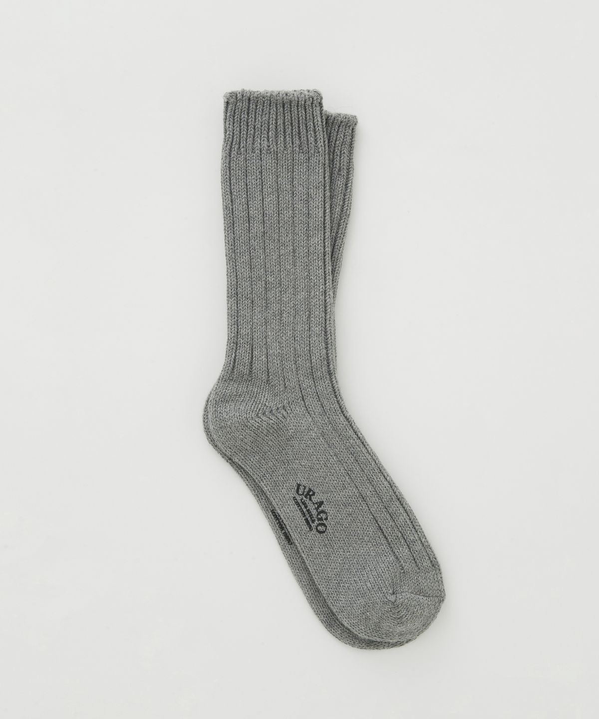유라고(URAGO) Ribbed loose socks