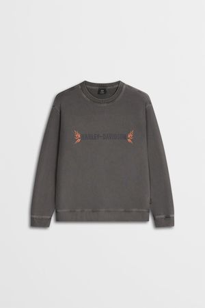 피그먼트 다잉 아메리칸 레전드 스웨트셔츠 챠콜  HH14311208