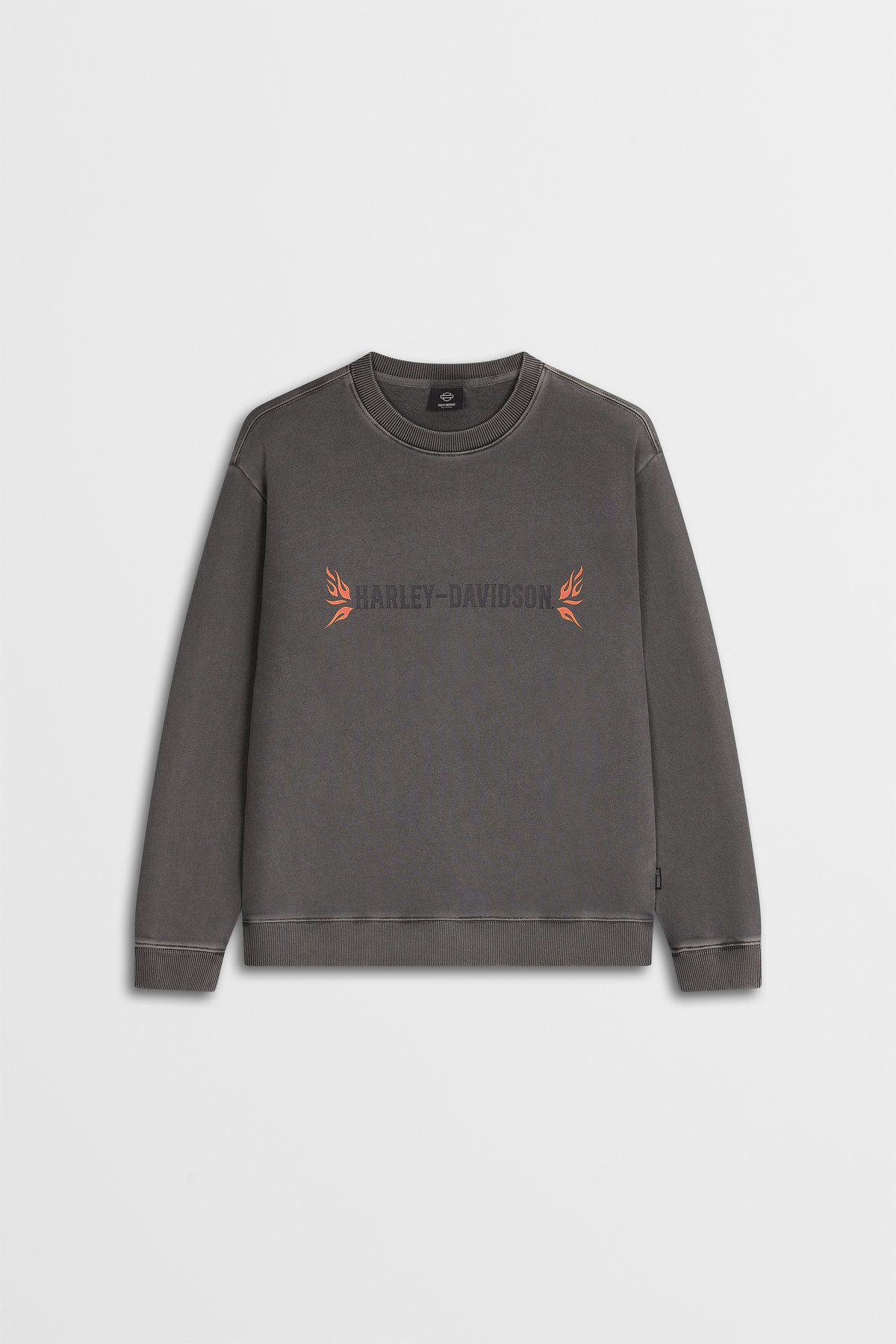 할리데이비슨 컬렉션스®(HARLEY-DAVIDSON COLLECTIONS®) 피그먼트 다잉 아메리칸 레전드 스웨트셔츠 챠콜  HH14311208