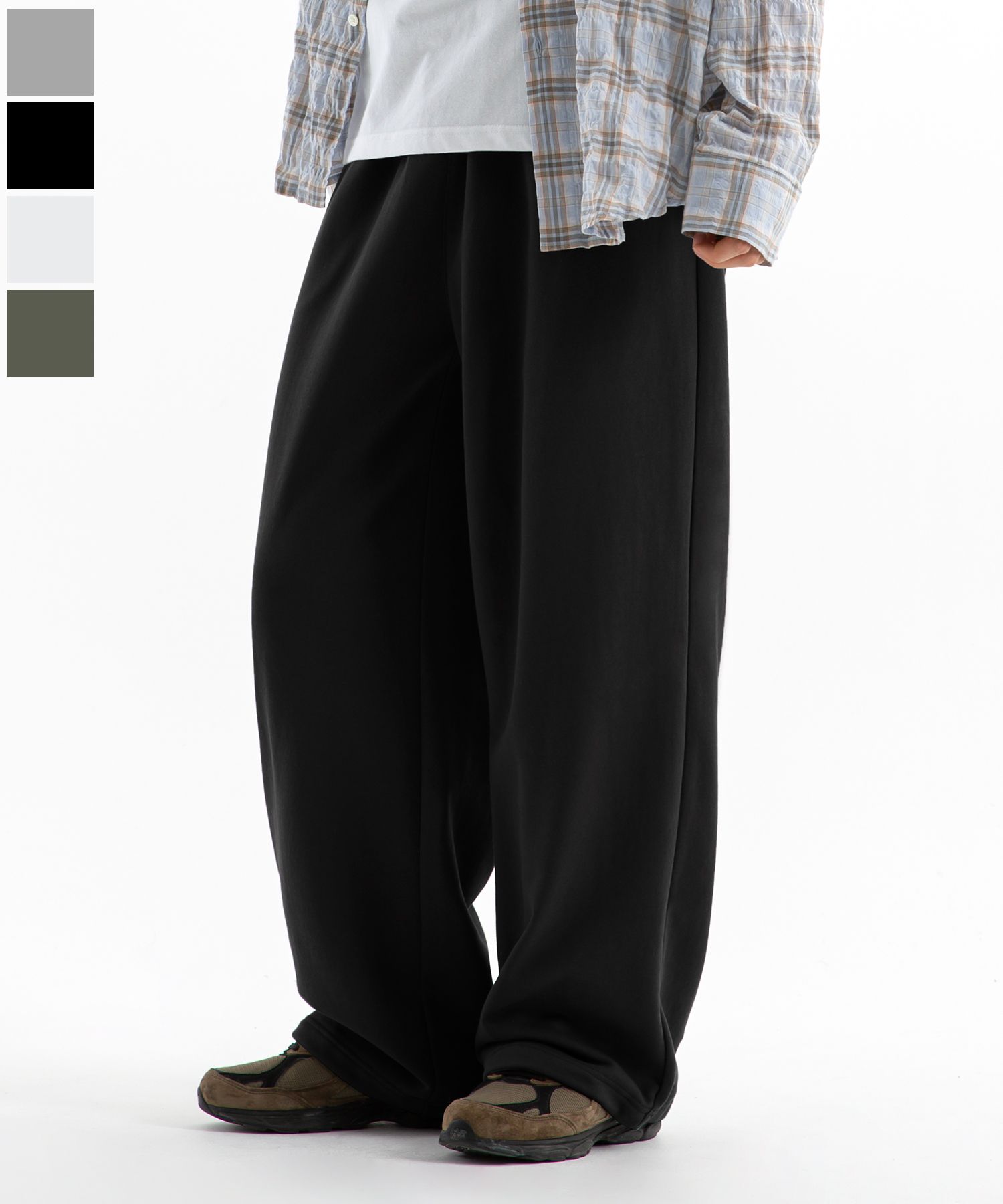 MUSINSA公式 | BRENSON String Wide Balloon Fit Sweatpants (4 Colors