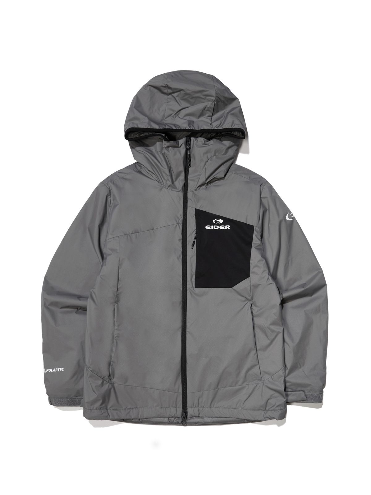 아이더(EIDER) HERITAGE (헤리티지) 남성 알파 패딩 자켓_Heather Grey