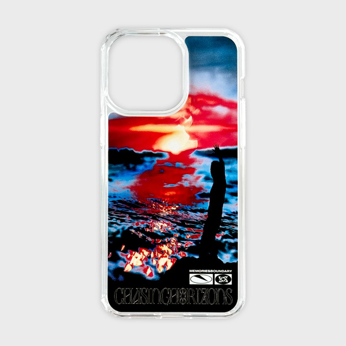 메모리즈바운더리(MEMORIESBOUNDARY) Chasing Horizons Phone Case (R-Blue)