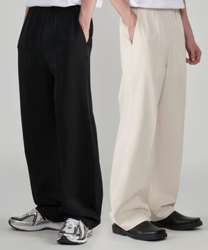 세미 와이드 밴딩 슬랙스 3Color