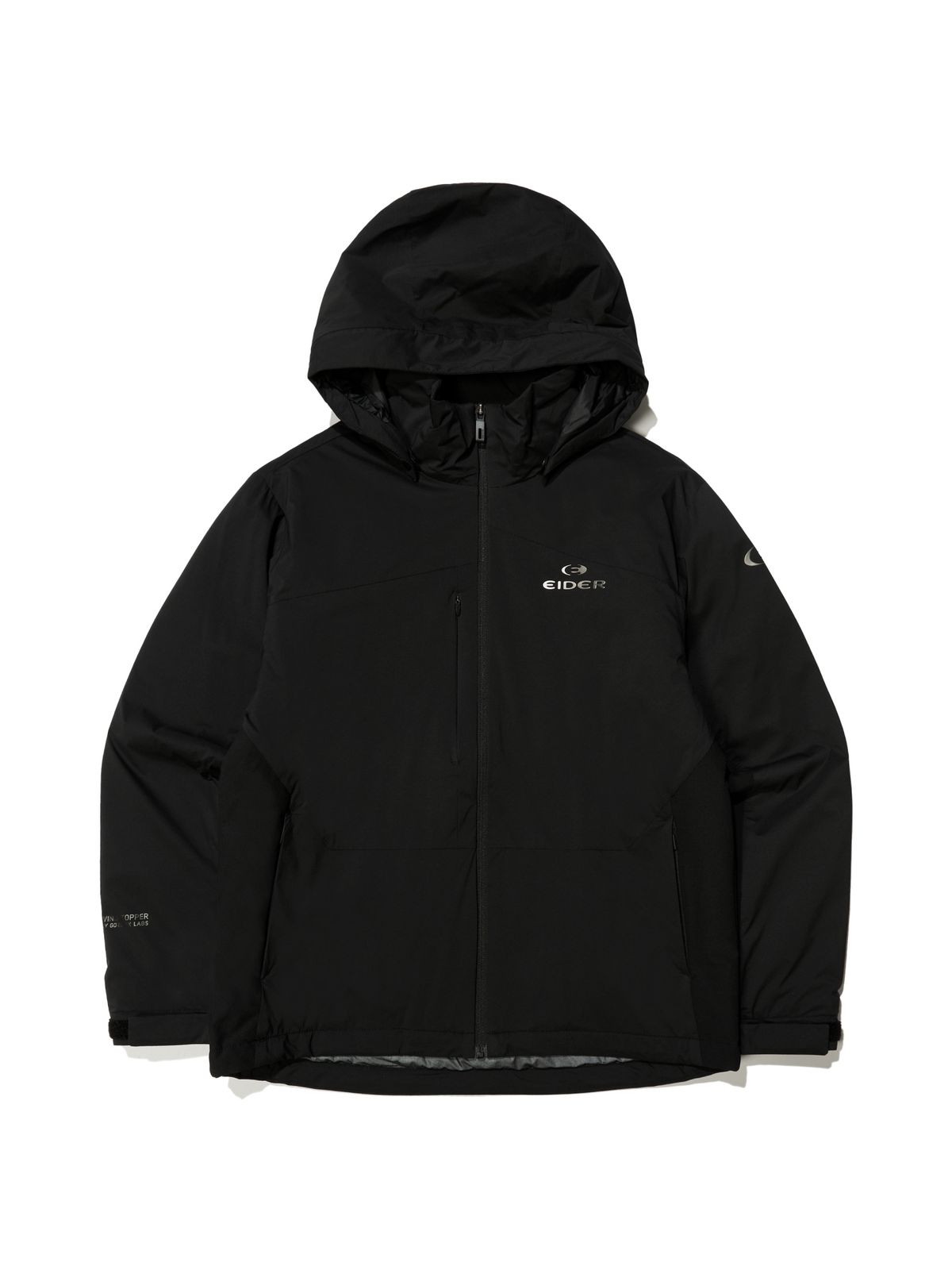 아이더(EIDER) WINDLOCK (윈드락) 남성 윈드스타퍼 방풍 패딩 자켓_Black
