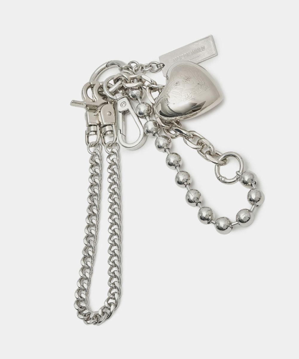 【MAISON MINED】24FW★ DOODLE HEART KEY RING MUSINSA | MAISON MINED DOODLE HEART KEY RING