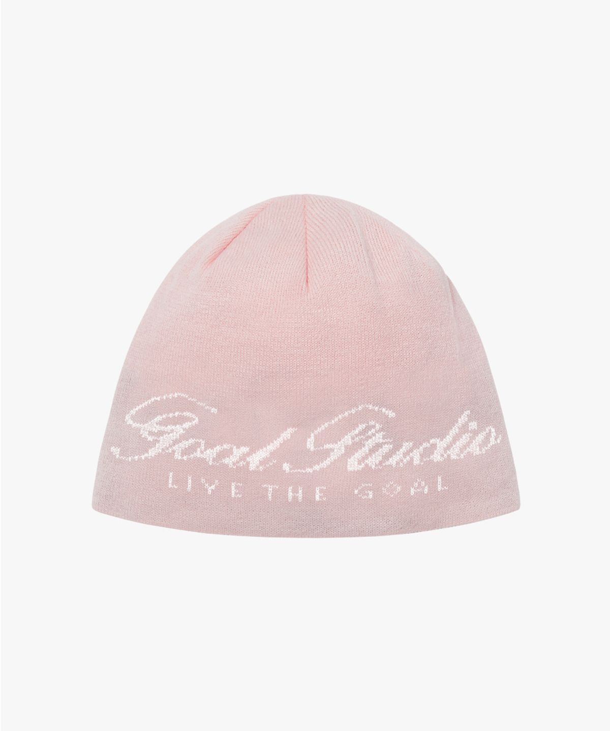 골스튜디오(GOALSTUDIO) ESSENTIAL JACQUARD BEANIE-CORAL
