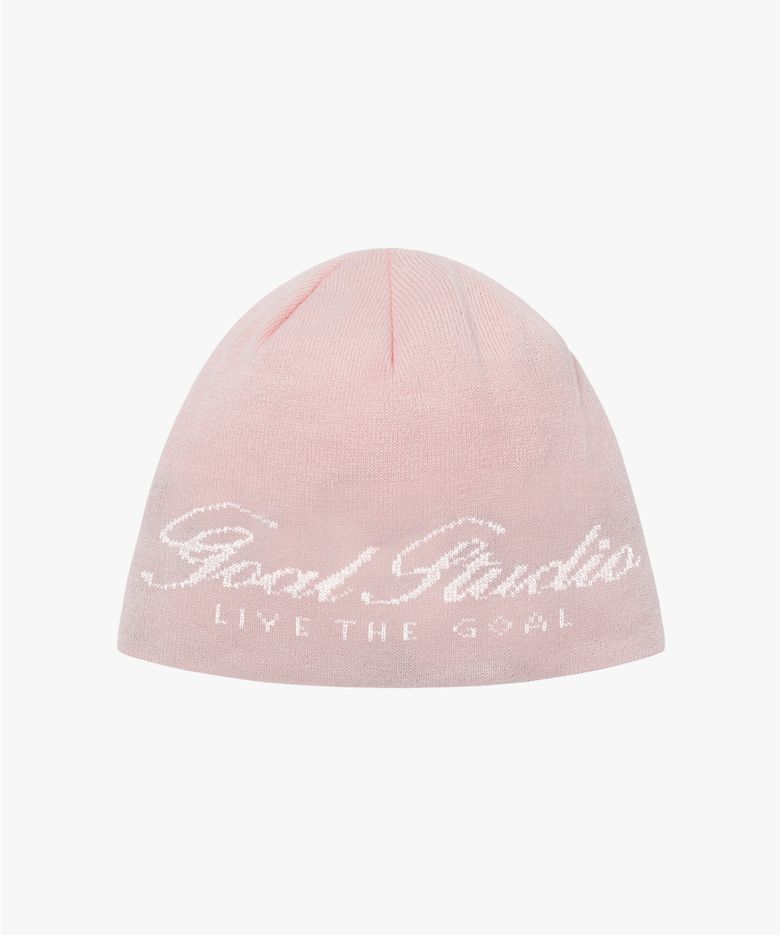 ESSENTIAL JACQUARD BEANIE-CORAL