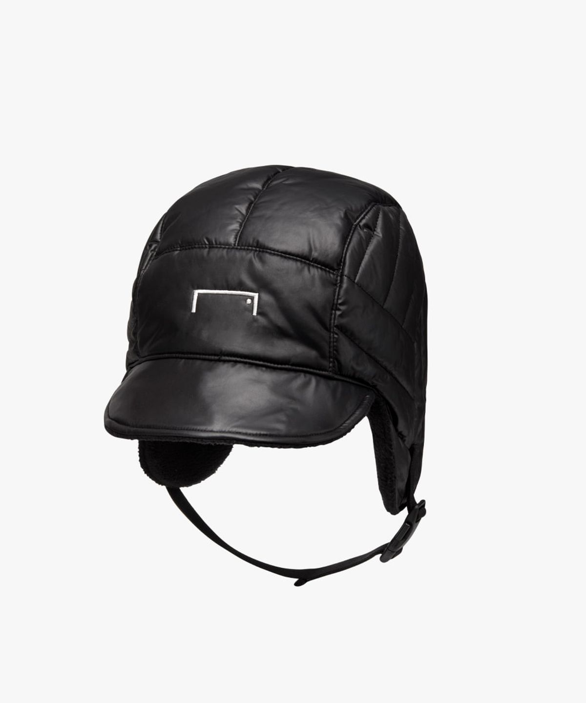 골스튜디오(GOALSTUDIO) SUPERBALL QUILTED EARFLAP CAP-BLACK