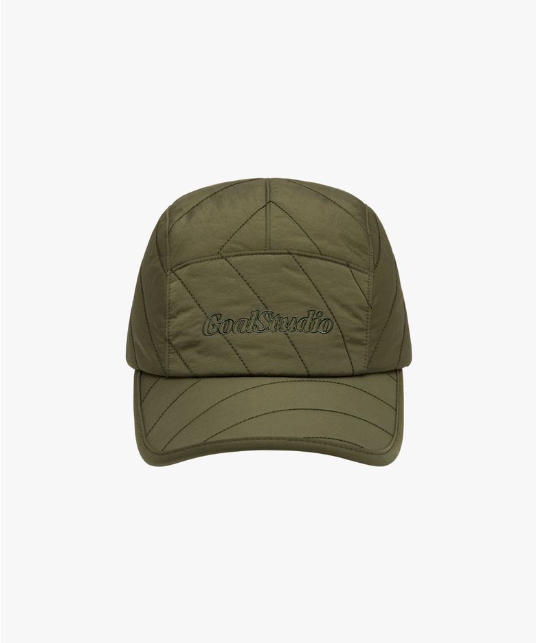 SUPERBALL QUILTED CAMP CAP-OLIVE GREEN