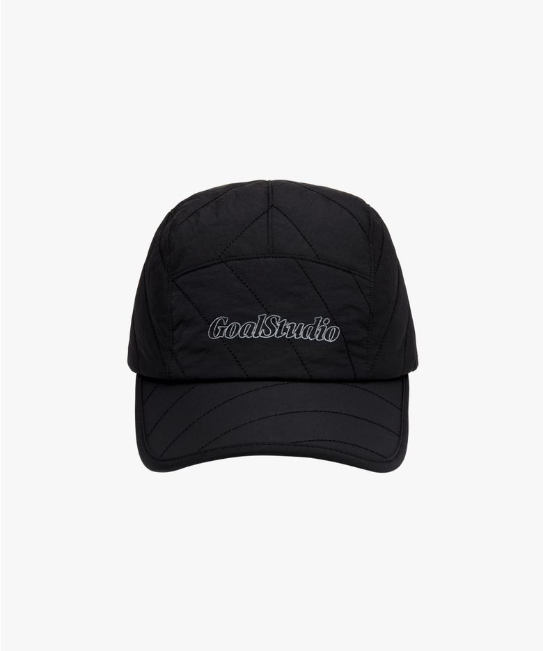 SUPERBALL QUILTED CAMP CAP-BLACK