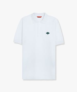 오리지널 코튼 피케 반팔 셔츠 GEE245-102 화이트