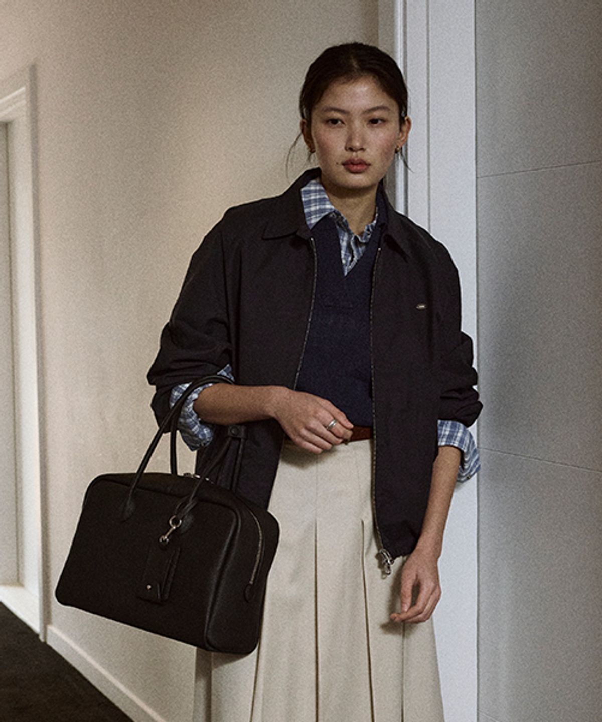 드메이커(DEMAKER) Vetiver bag-black