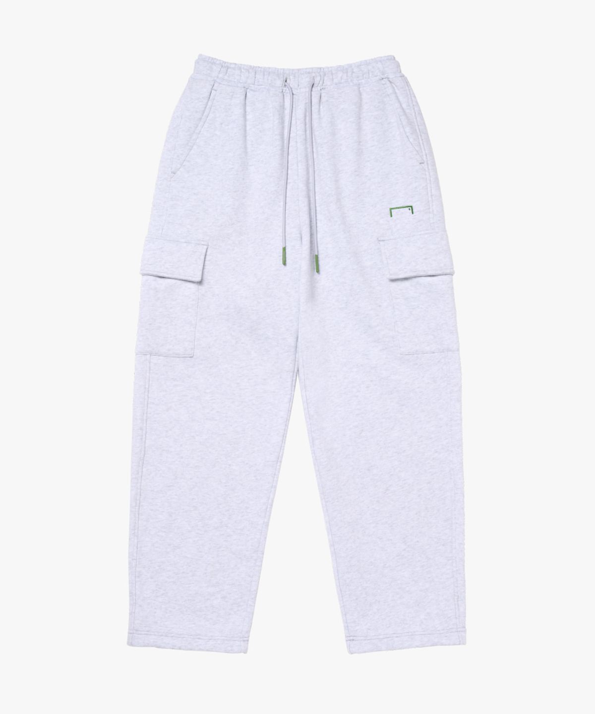 골스튜디오(GOALSTUDIO) BRUSHED STRAIGHT CARGO PANTS-MELANGE GREY