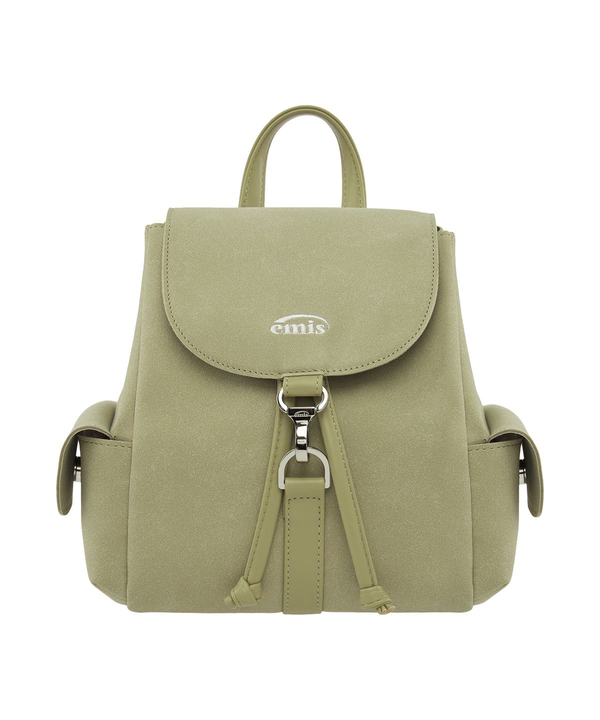 이미스(EMIS) SUEDE BACKPACK-BEIGE