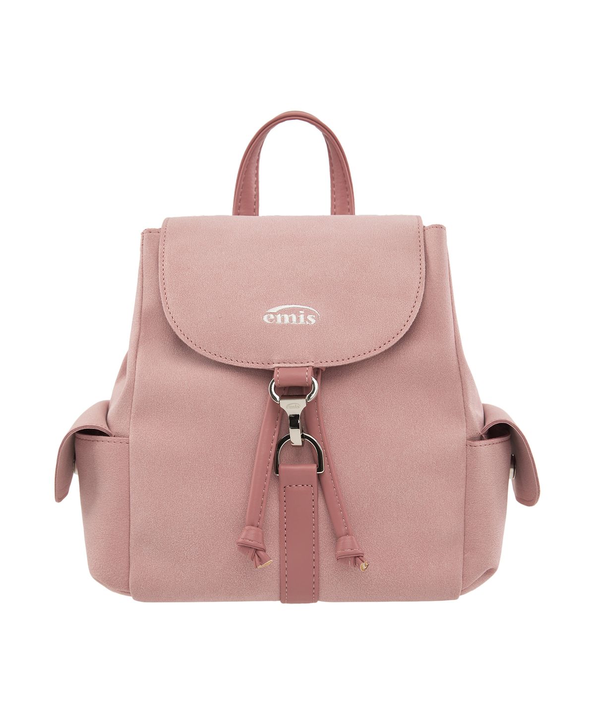이미스(EMIS) SUEDE BACKPACK-PINK