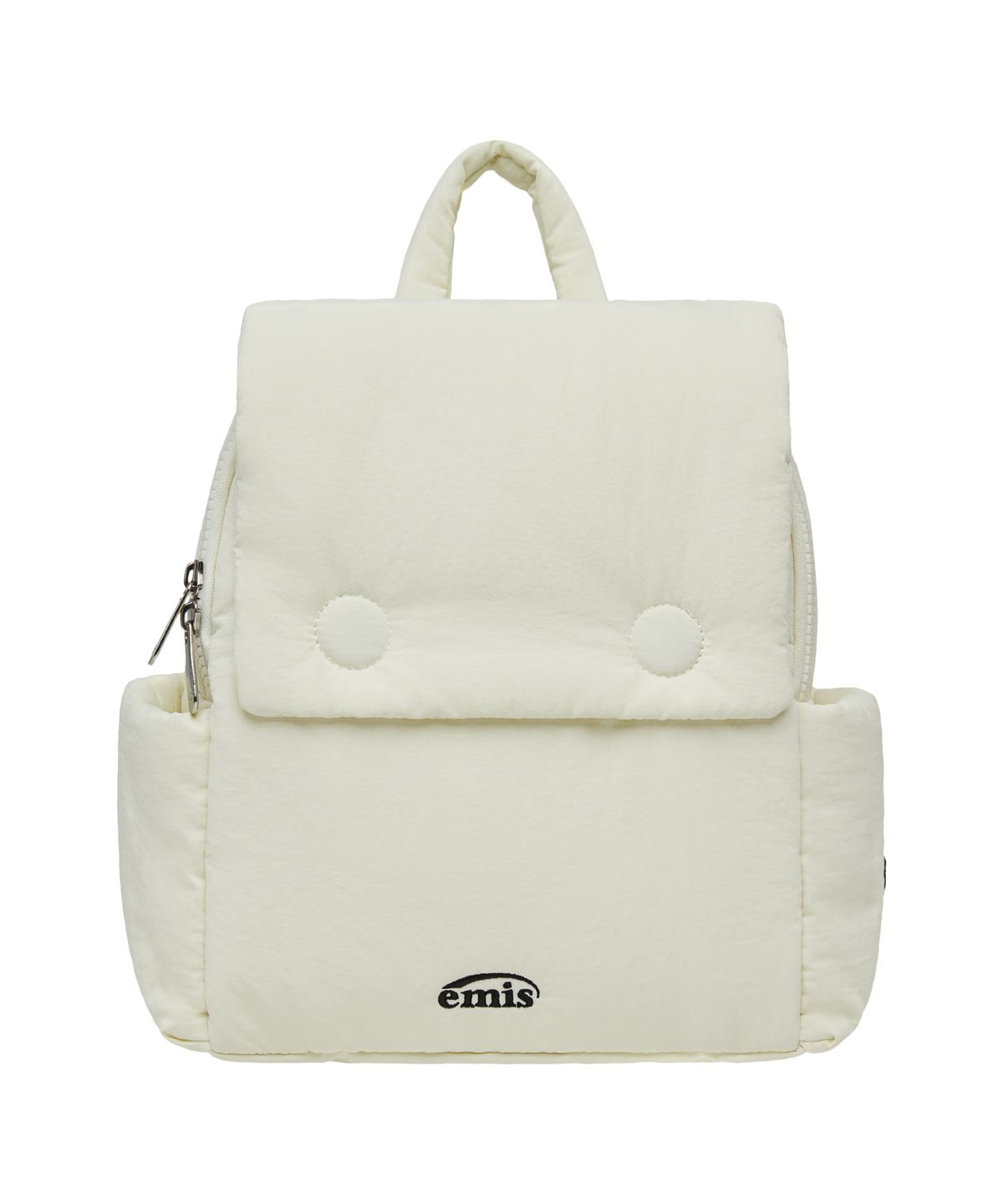 이미스(EMIS) NYLON PADDED BACKPACK-IVORY
